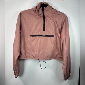 Love Tree Rose Pink Windbreaker Women’s M